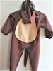 Kids Costumes to Hire - Monkey - Brown Onesie & Headpce